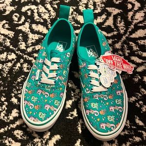 Girls Vans Sea Party shoes size 3